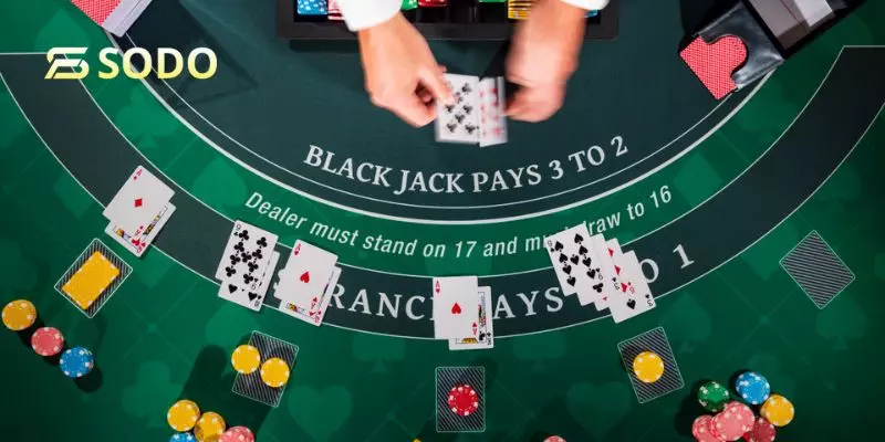 Blackjack là trò chơi có sức hút rất lớn đối với anh em 